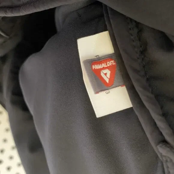 Vuori Canyon Insulated Vest Womens Large Black Full Zip Pocket Mockneck - Picture 8 of 9